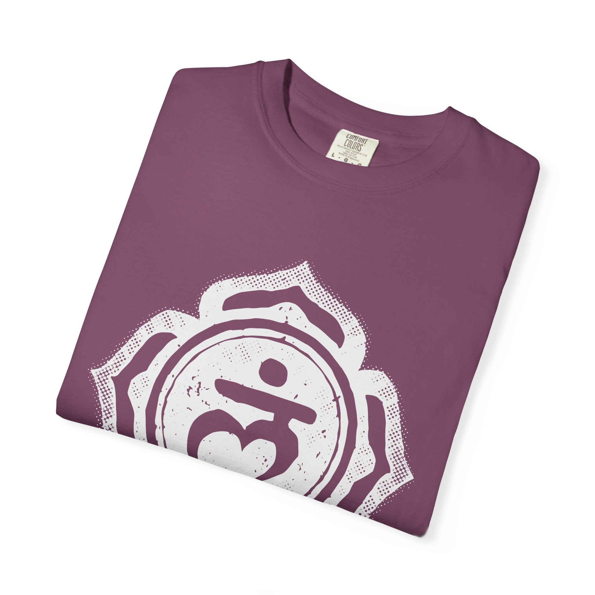 28 Lam Bija Muladhara Root Chakra Symbol Sacred Geometry Comfort Colors® Unisex T-Shirt
