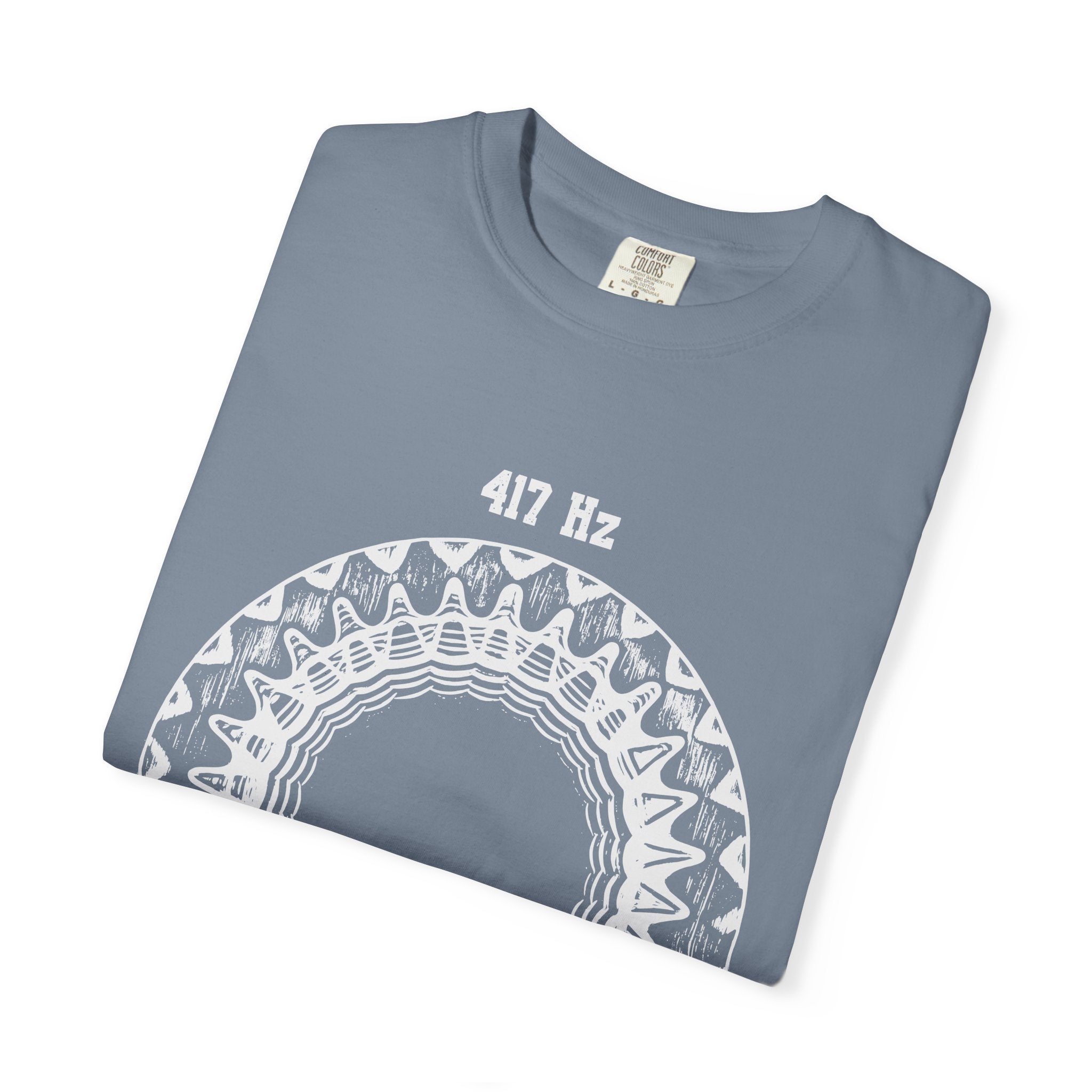 417 Hz Solfeggio Frequency Cymatics Sound Wellness Comfort Colors® Unisex T-Shirt