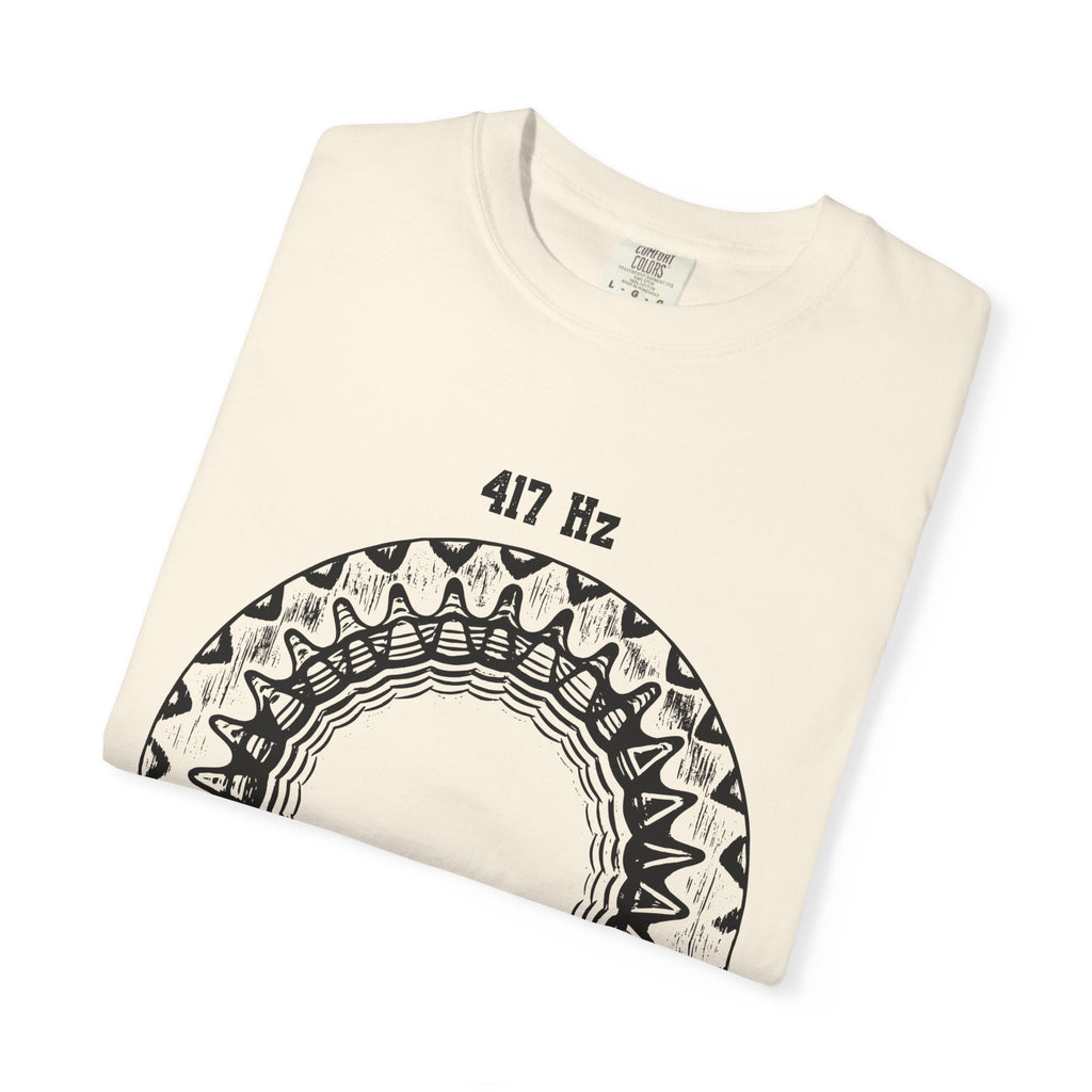 417 Hz Solfeggio Frequency Cymatics Sound Wellness Comfort Colors® Unisex T-Shirt