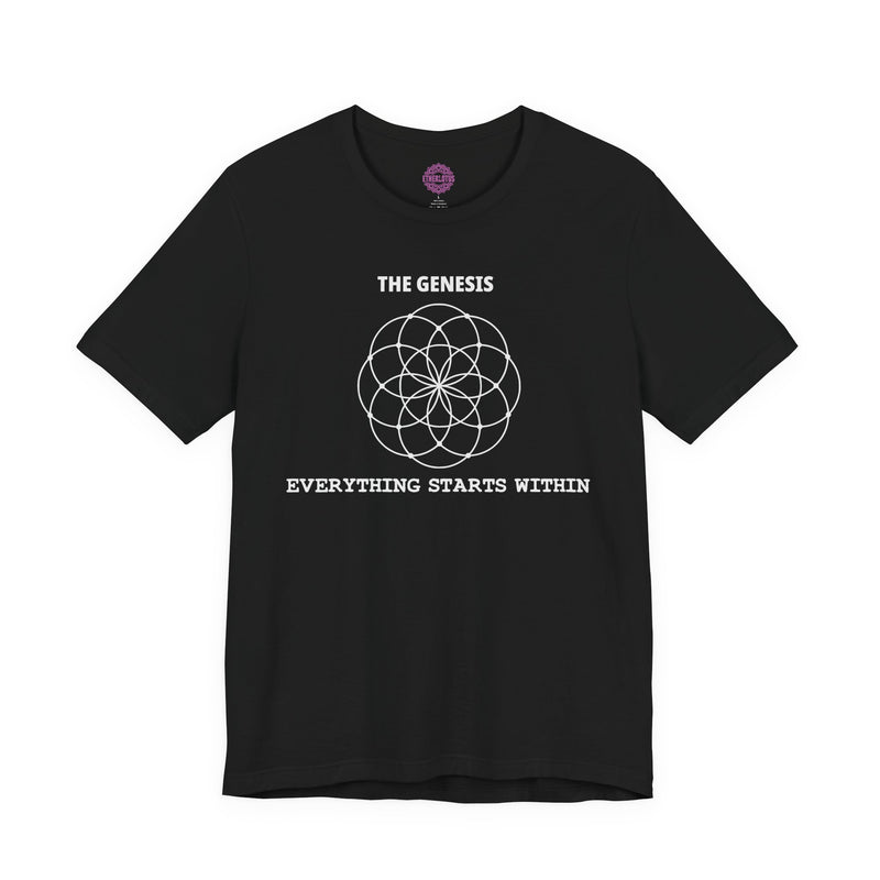 The Genesis Sacred Geometry Premium Unisex T-Shirt