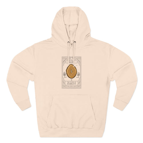 Agate Stone of Stability Premium Unisex Hoodie