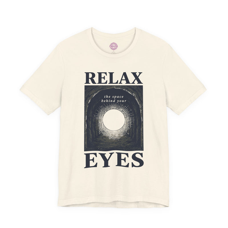 Relax the Space Behind Your Eyes Archway Light Premium Unisex T-Shirt