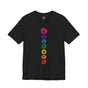 Seven Chakra Alignment Watercolor Spiritual Premium Unisex T-Shirt
