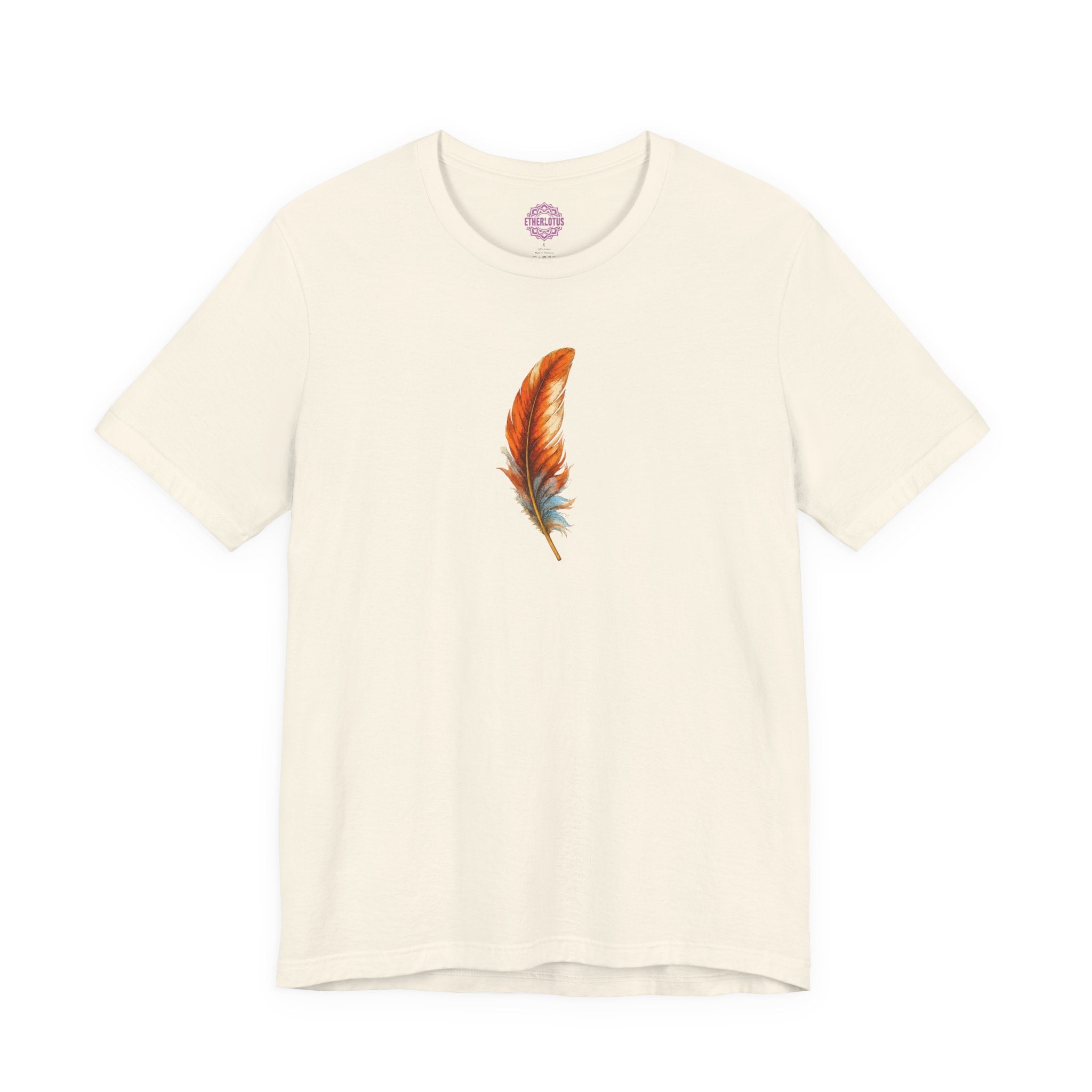 Sacred Guidance Feather Premium Unisex T-Shirt