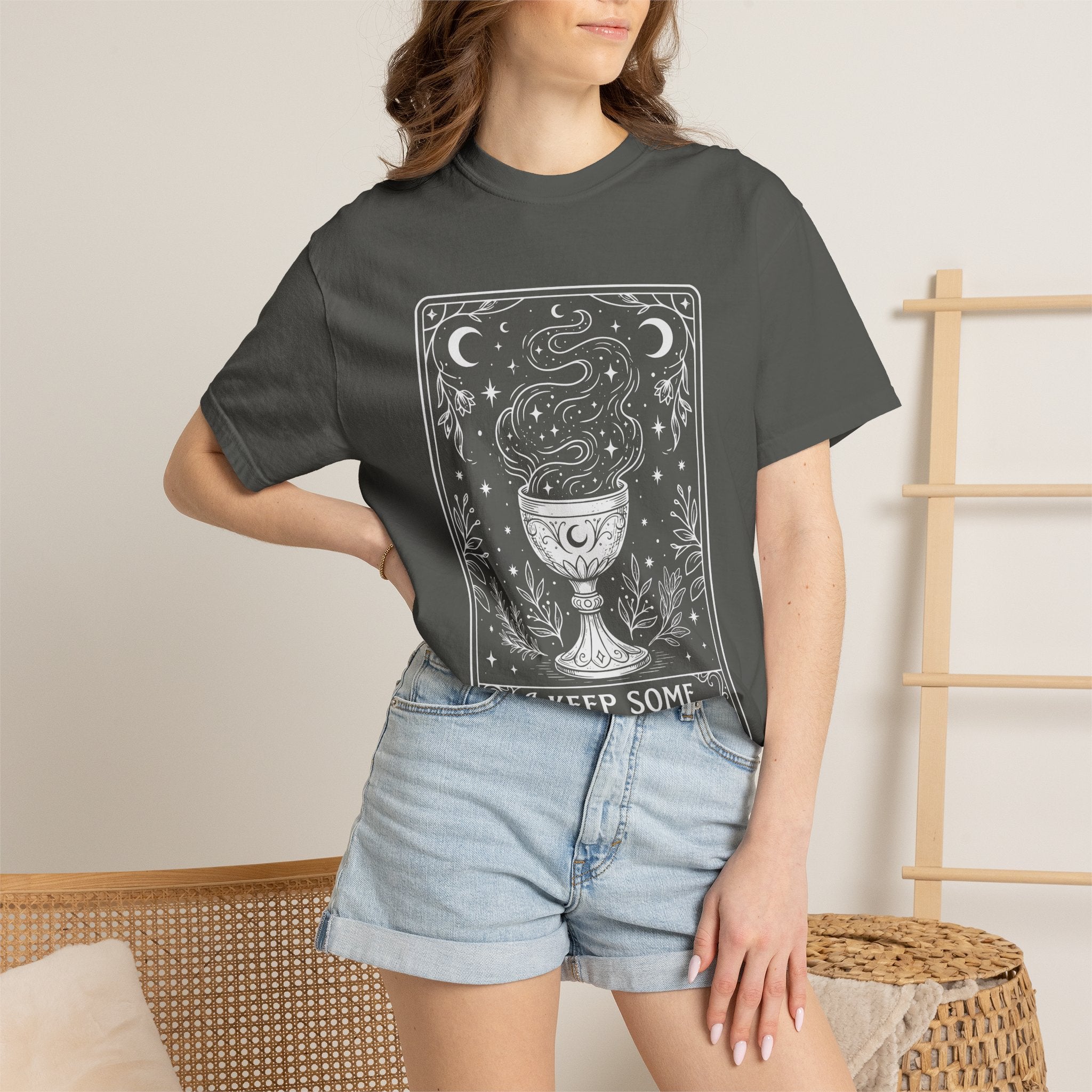 I Keep Some For Me Cosmic Chalice Comfort Colors® Unisex T-Shirt
