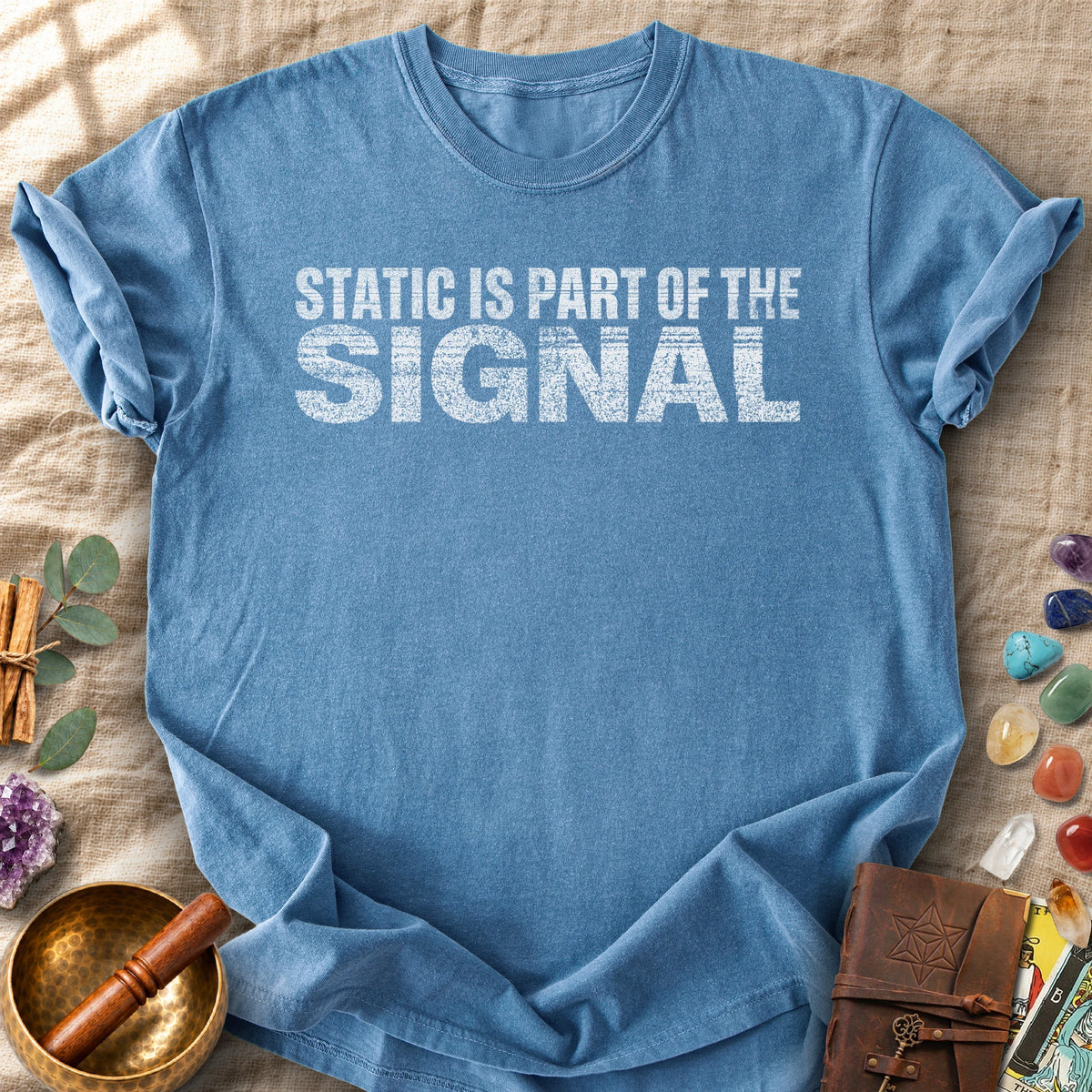 Static is Part of the Signal Comfort Colors® Unisex T-Shirt