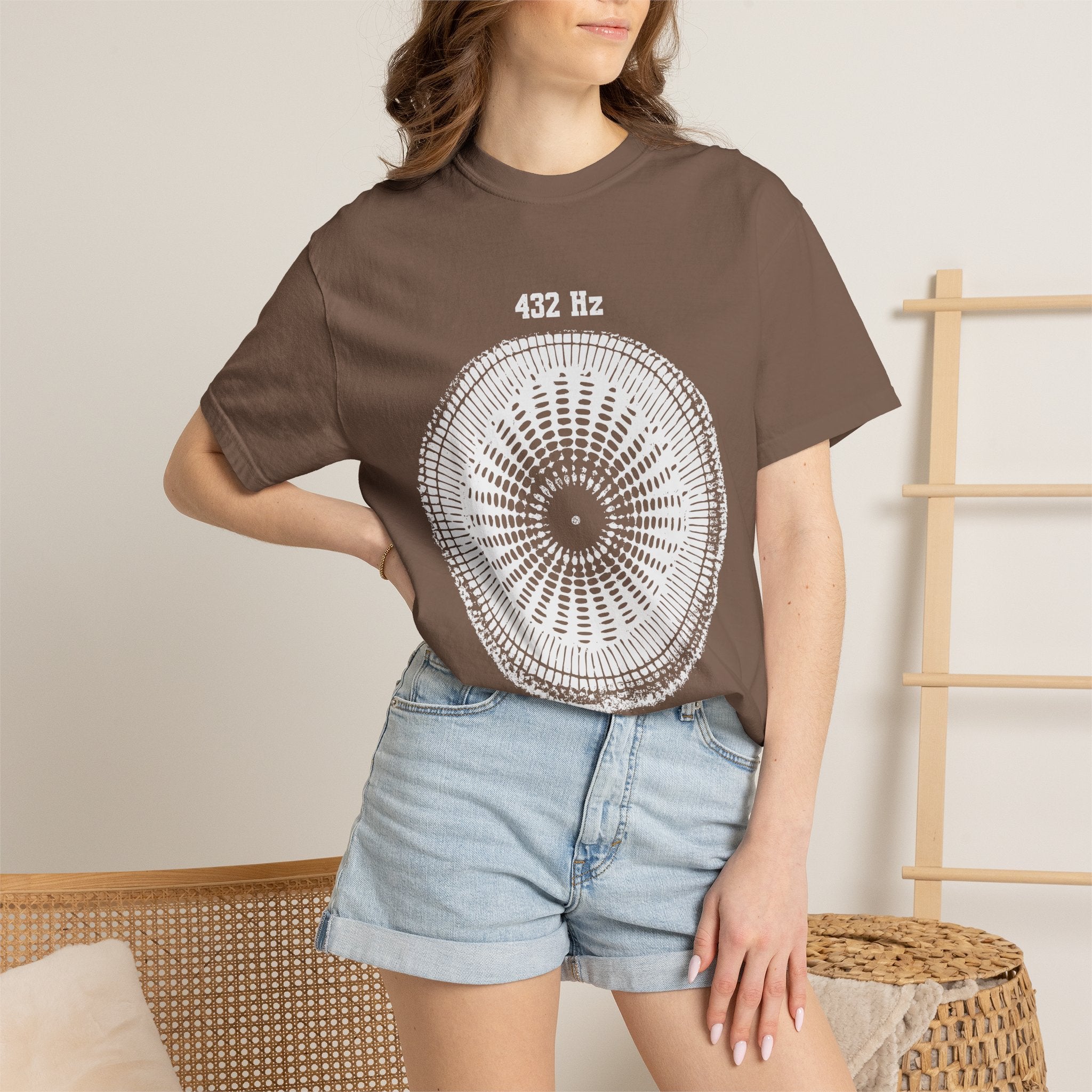 432 Hz Natural Tuning Cymatics Sacred Frequency Wellness Comfort Colors® Unisex T-Shirt