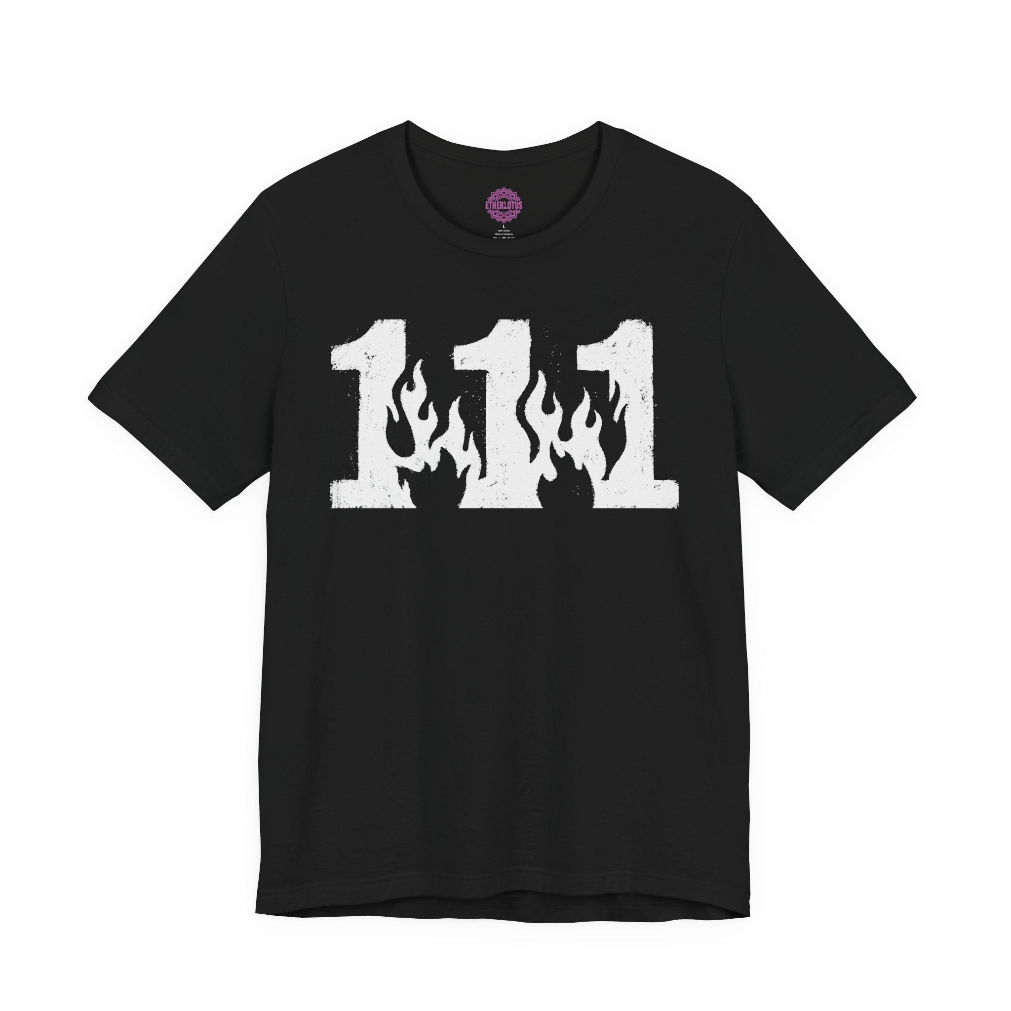 111 Angel Number Flame Awakening Premium Unisex T-Shirt