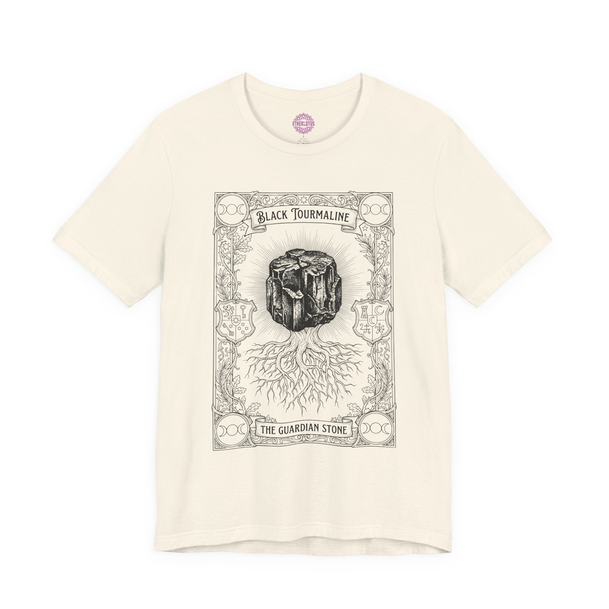 Black Tourmaline the Guardian Stone Premium Unisex T-Shirt