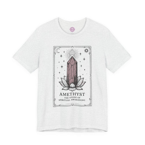 Amethyst Stone of Spiritual Awakening Premium Unisex T-Shirt