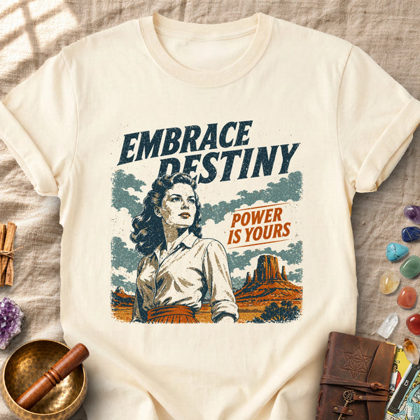 Embrace Destiny Power Is Yours Pulp Poster Comfort Colors® Unisex T-Shirt