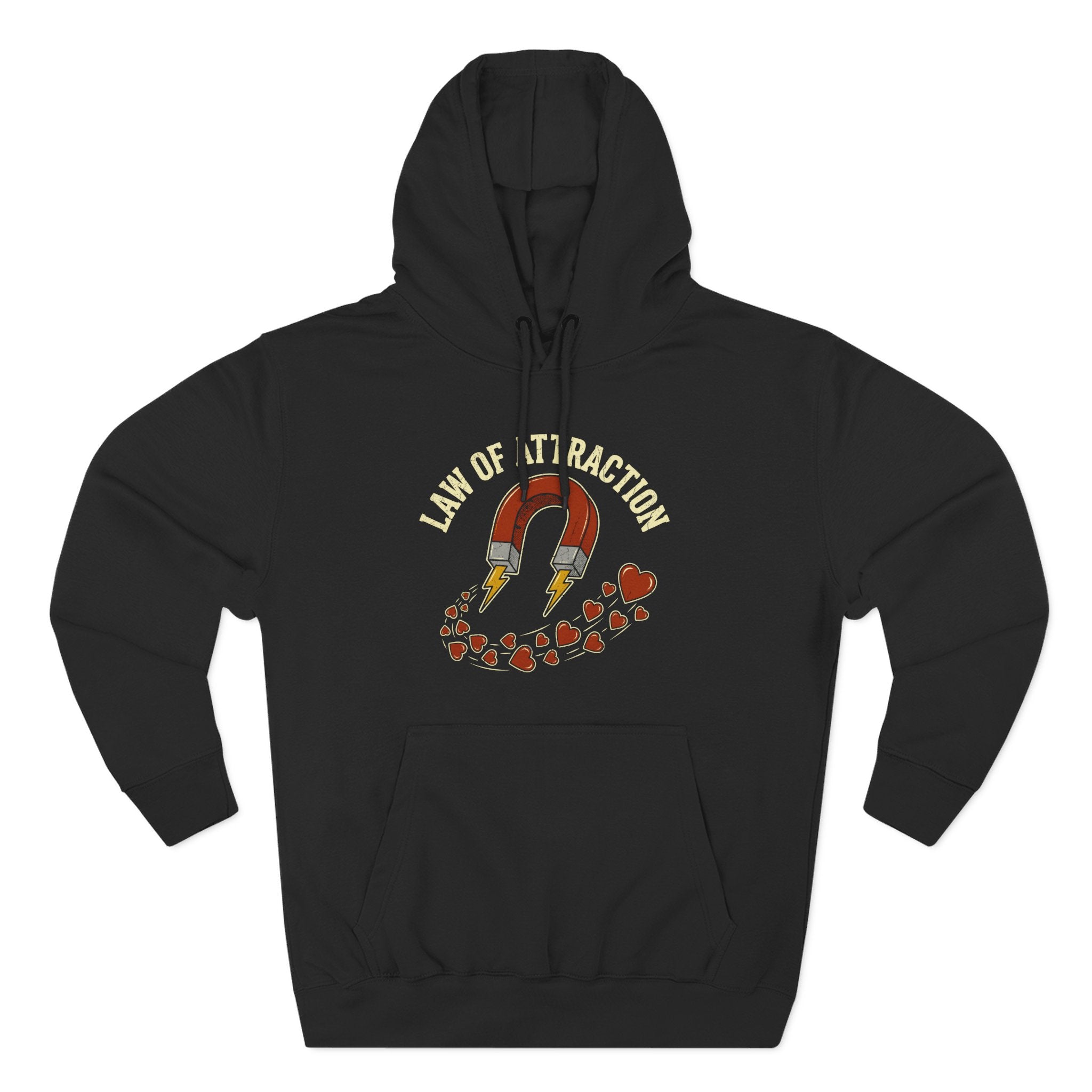 Law of Attraction Magnet Love Premium Unisex Hoodie