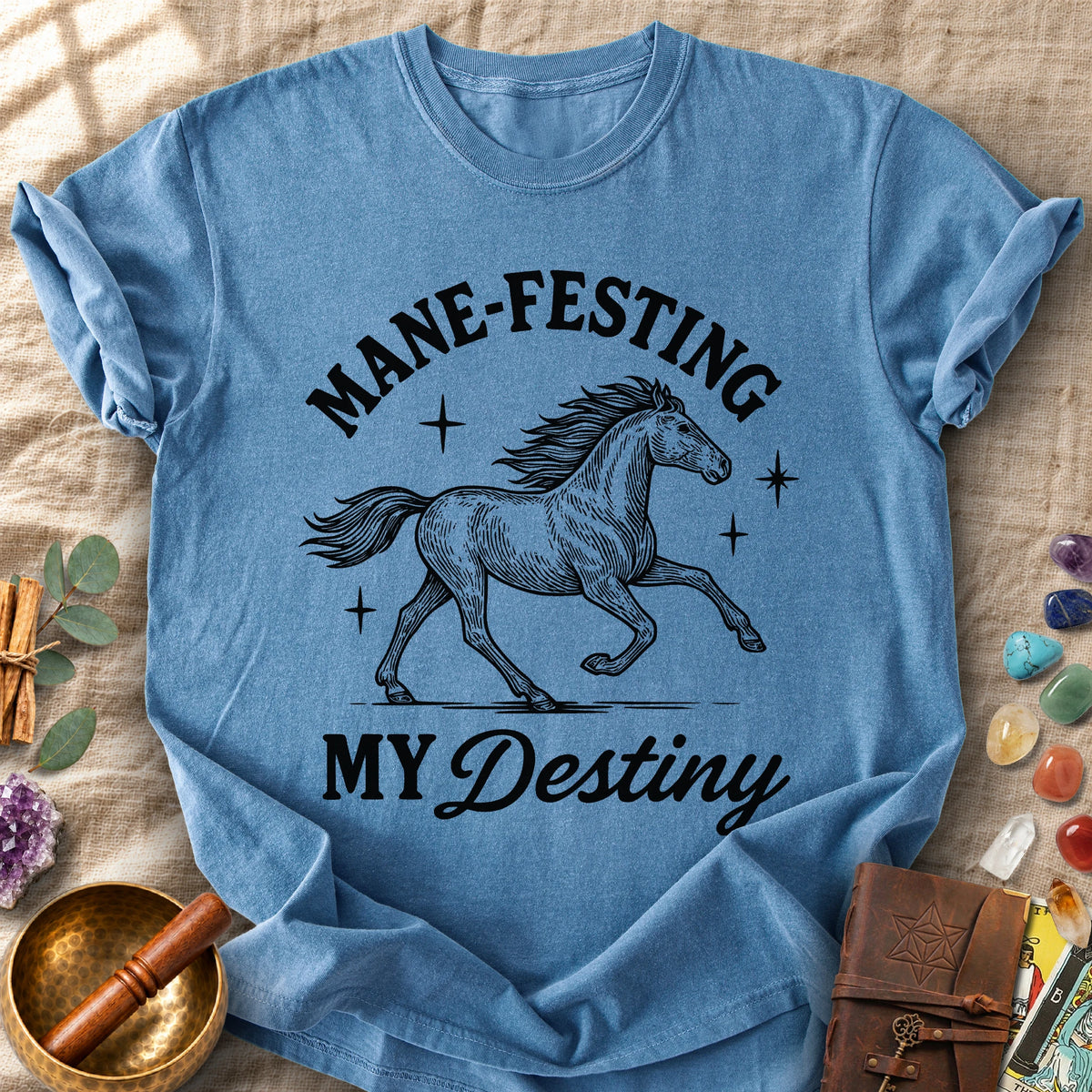 Mane-Festing My Destiny Horse Comfort Colors® Unisex T-Shirt