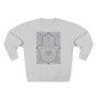 Sacred Circuit Hamsa Divine Protection Premium Unisex Sweatshirt
