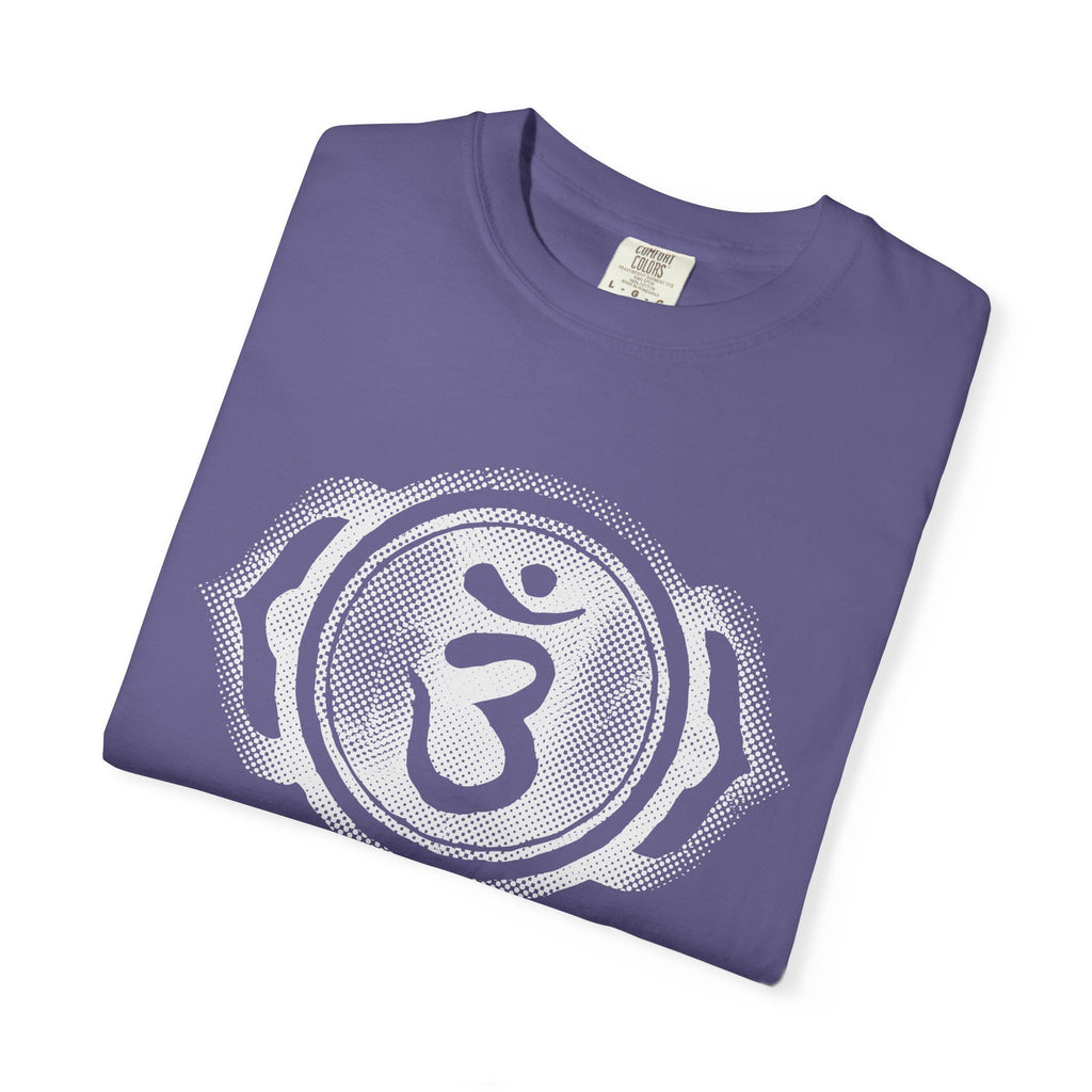 Om Ajna Third Eye Chakra Symbol Sacred Geometry Comfort Colors® Unisex T-Shirt