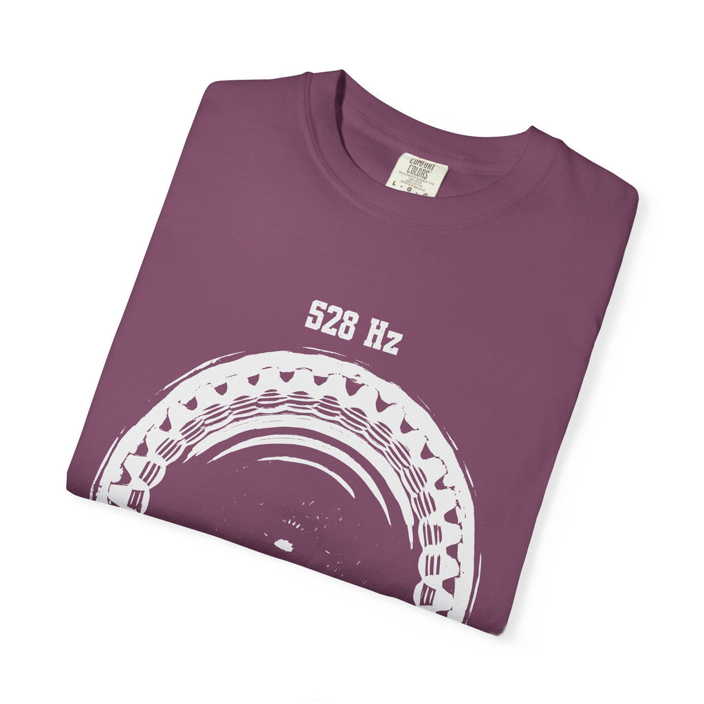528 Hz Solfeggio Miracle Tone Cymatics Love Frequency Comfort Colors® Unisex T-Shirt