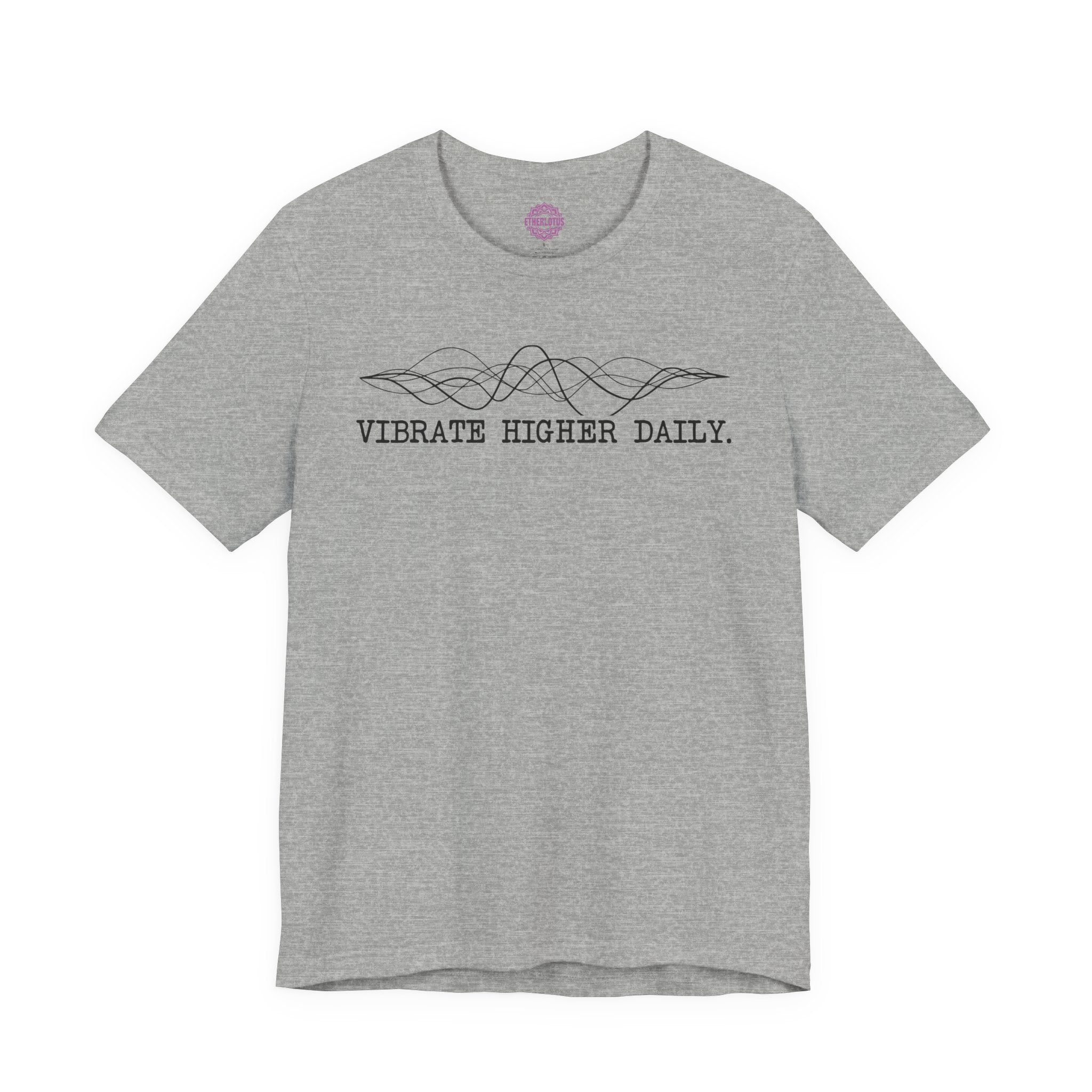 Vibrate Higher Daily Sound Wave Premium Unisex T-Shirt