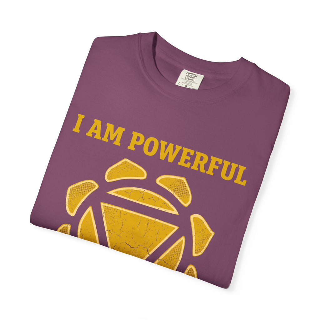 I Am Powerful Beyond Measure Solar Plexus Chakra Comfort Colors® Unisex T-Shirt