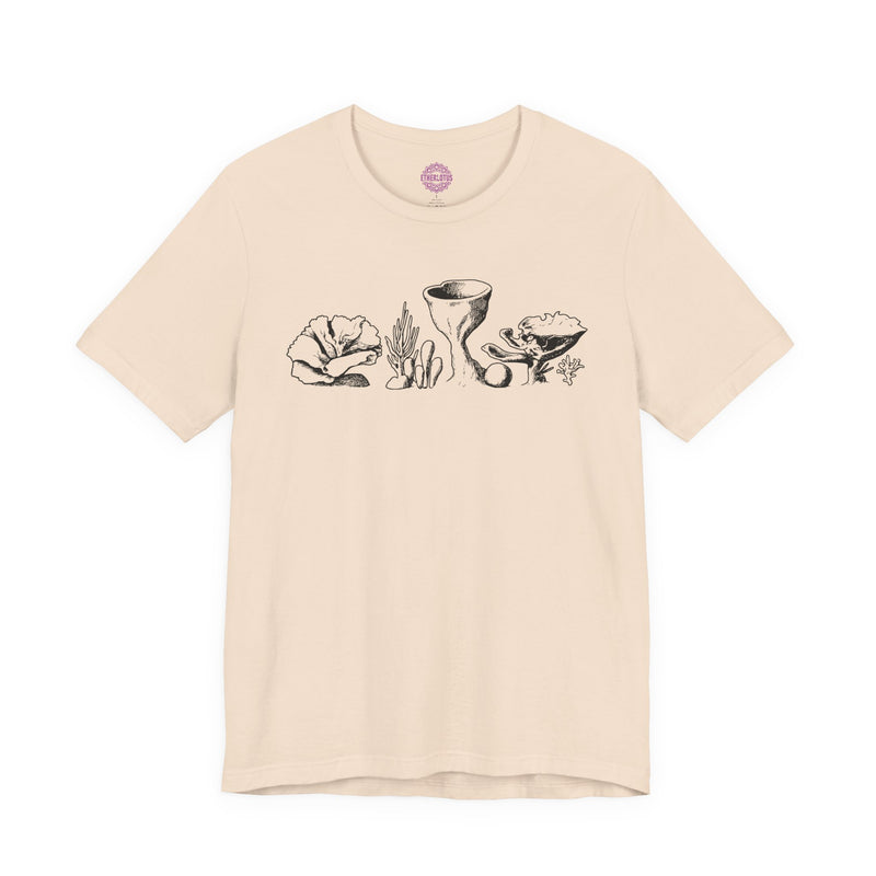 Sacred Coral Sanctuary Premium Unisex T-Shirt