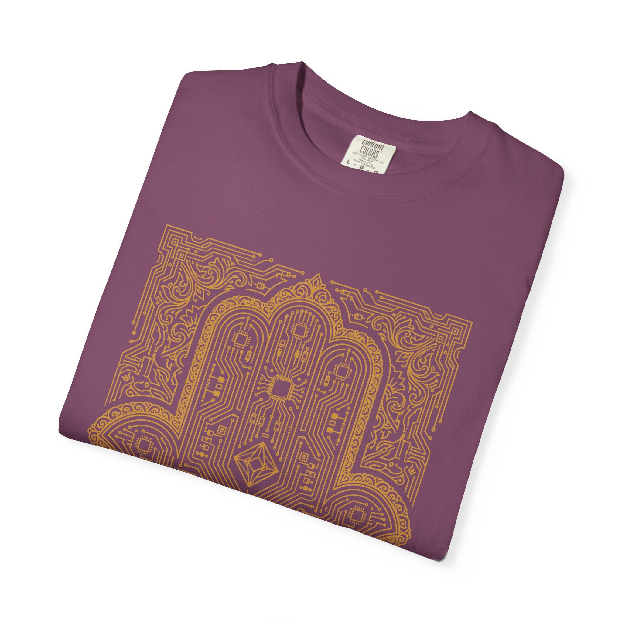 Sacred Circuit Hamsa Divine Protection Comfort Colors® Unisex T-Shirt