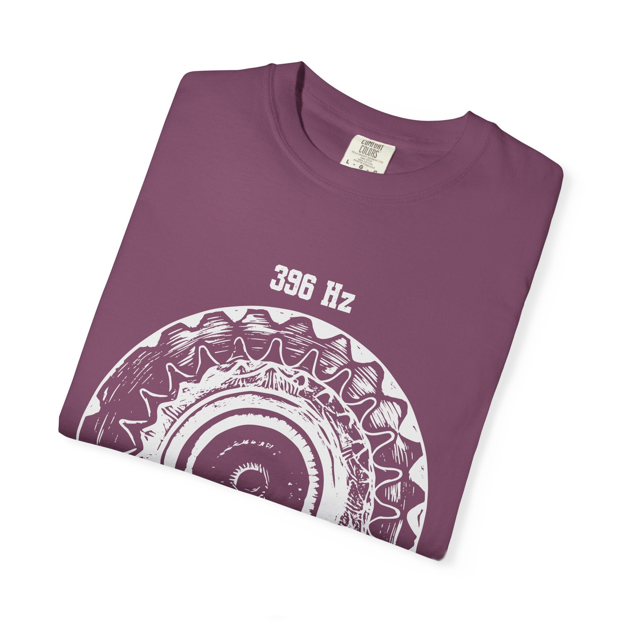 396 Hz Solfeggio Frequency Cymatics Sound Wellness Comfort Colors® Unisex T-Shirt