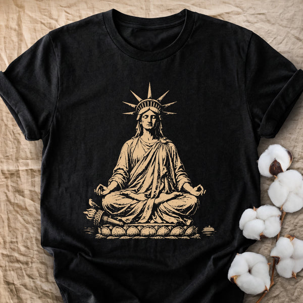 Liberty In Lotus Pose Comfort Colors® Unisex T-Shirt