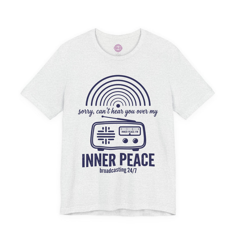 Inner Peace FM Broadcasting 24/7 Premium Unisex T-Shirt