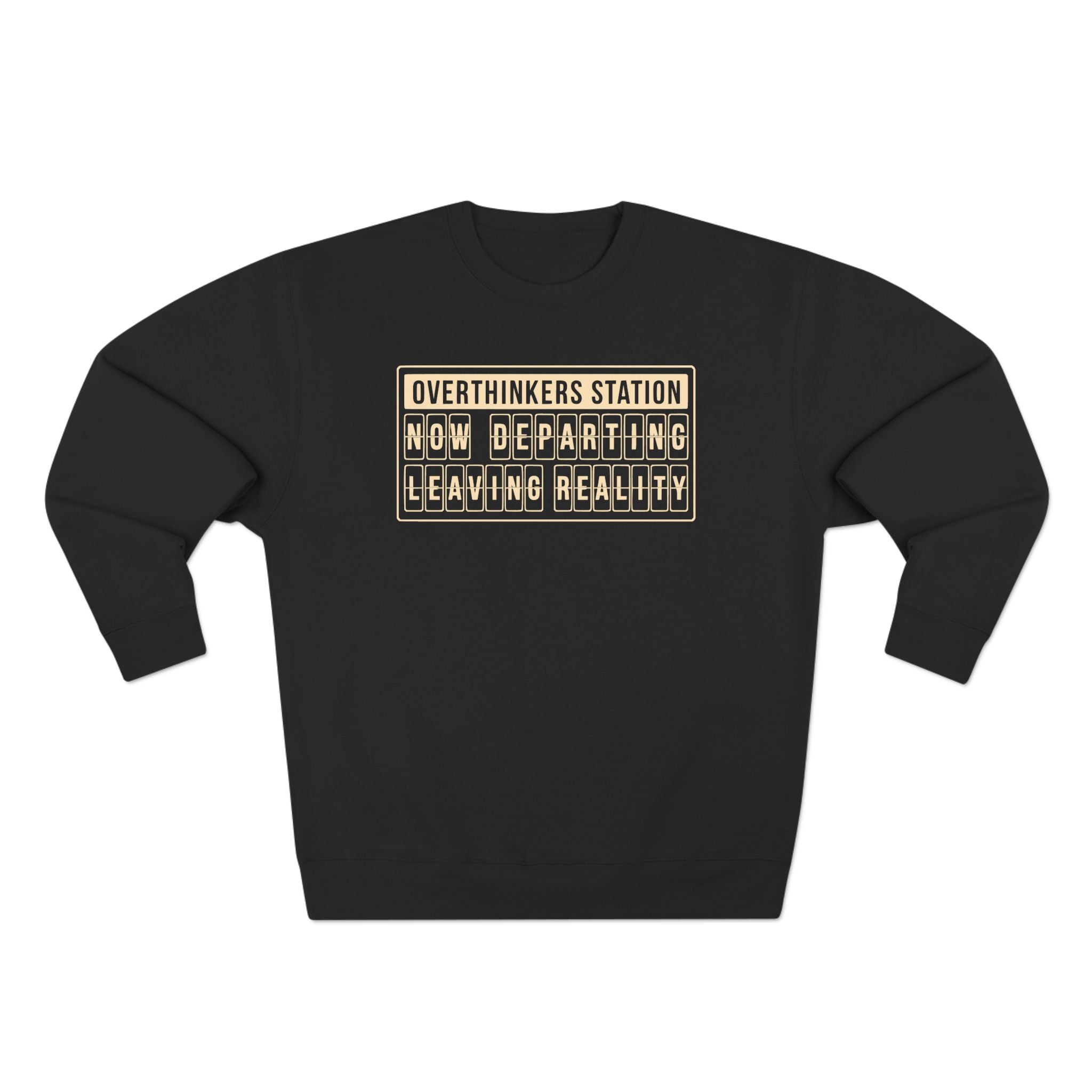 Overthinkers Station Premium Unisex Sweatshirt