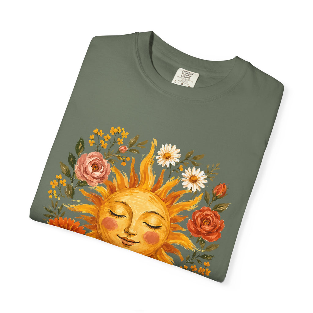 Sacred Blooming Sun Comfort Colors® Unisex T-Shirt