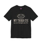 Third Eye Ajna Chakra Spiritual Humor Vintage Graphic Premium Unisex T-Shirt