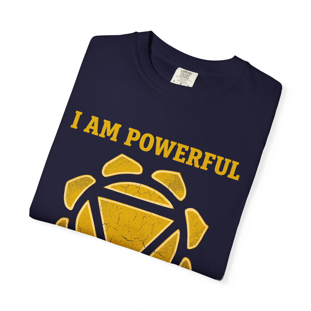 I Am Powerful Beyond Measure Solar Plexus Chakra Comfort Colors® Unisex T-Shirt