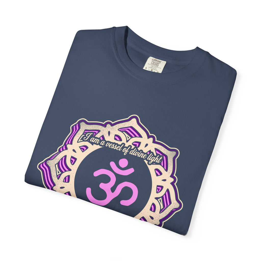 I Am a Vessel of Divine Light Connected to All That Is Crown Chakra Comfort Colors® Unisex T-Shirt