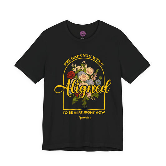Aligned For Such A Time Divine Purpose Floral Premium Unisex T-Shirt