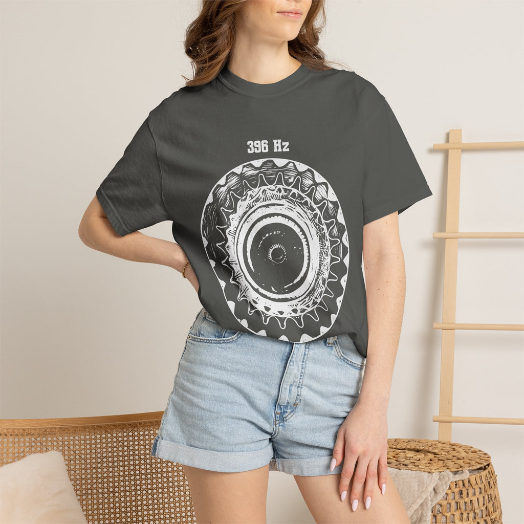 396 Hz Solfeggio Frequency Cymatics Sound Wellness Comfort Colors® Unisex T-Shirt