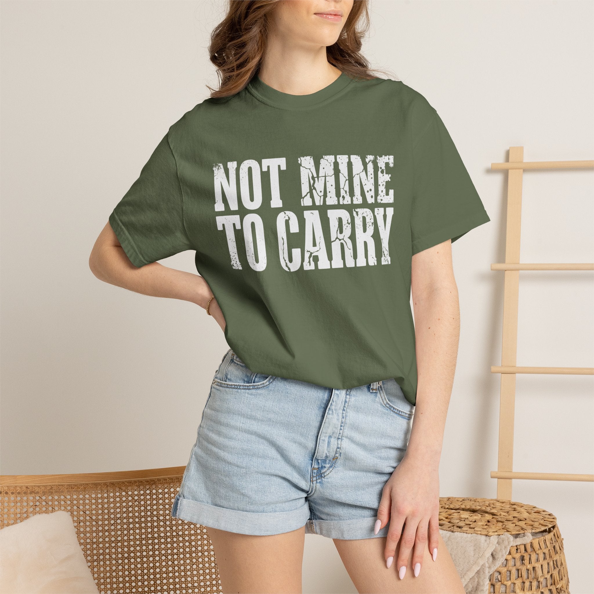 Not Mine To Carry Surrender Comfort Colors® Unisex T-Shirt