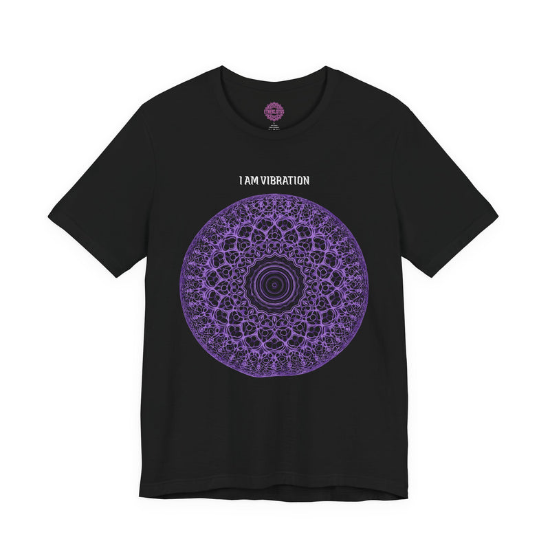 I Am Vibration Cymatic Frequency Premium Unisex T-Shirt