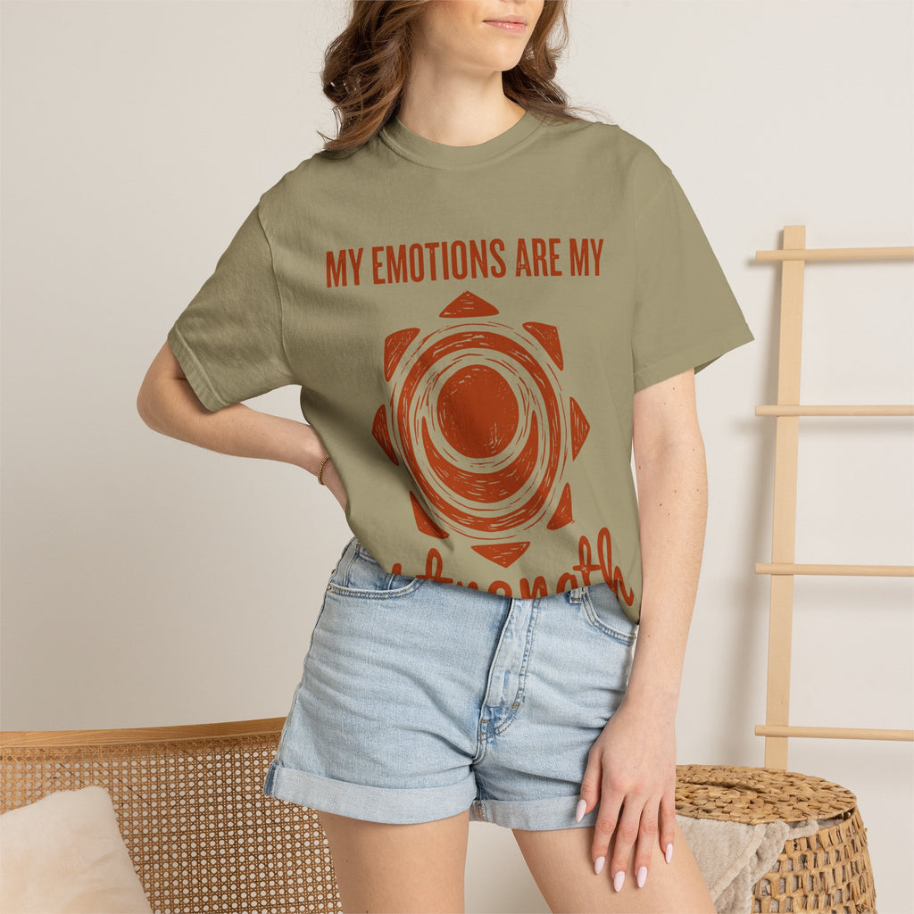 My Emotions Are My Strength Sacral Chakra Comfort Colors® Unisex T-Shirt