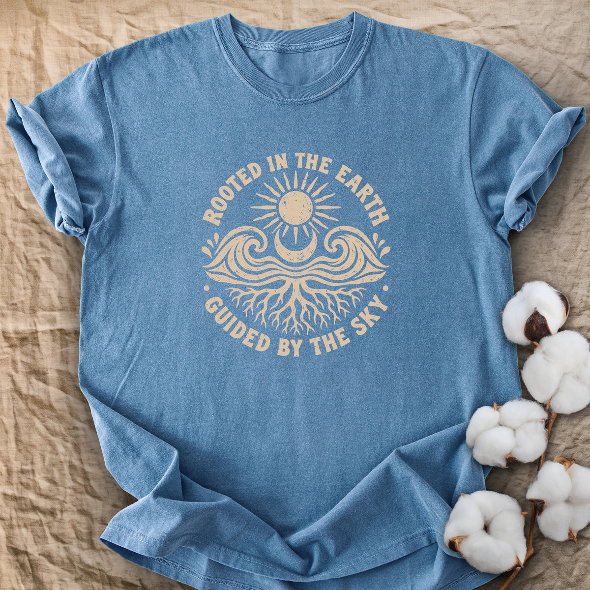 Rooted In The Earth Guided By The Sky Comfort Colors® Unisex T-Shirt