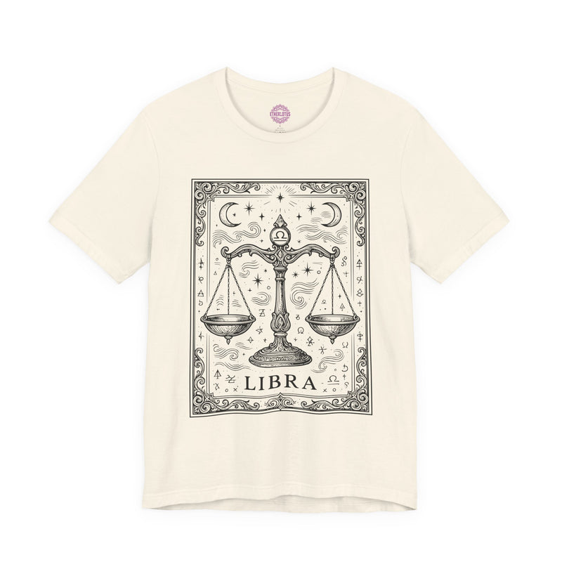 Libra Celestial Tarot Card Premium Unisex T-Shirt
