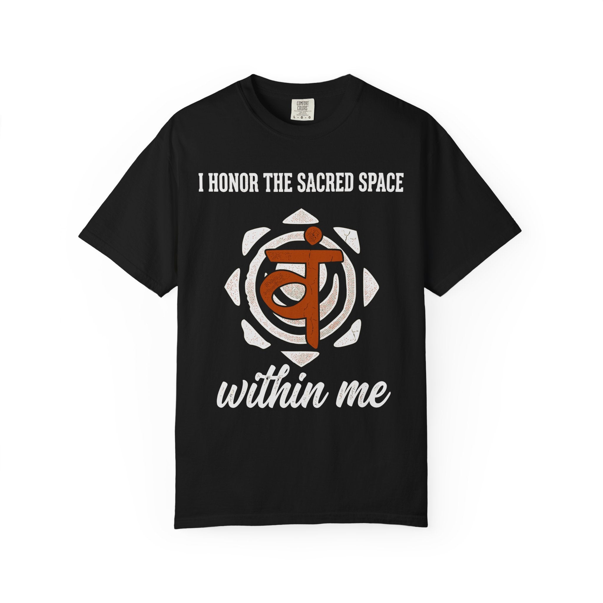 I Honor the Sacred Space Within Me Svadhisthana Chakra Comfort Colors® Unisex T-Shirt