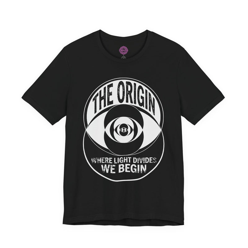 Vesica Piscis "The Origin" Sacred Geometry Light Premium Unisex T-Shirt