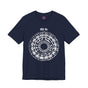 852 Hz Solfeggio Frequency Cymatics Third Eye Sound Premium Unisex T-Shirt