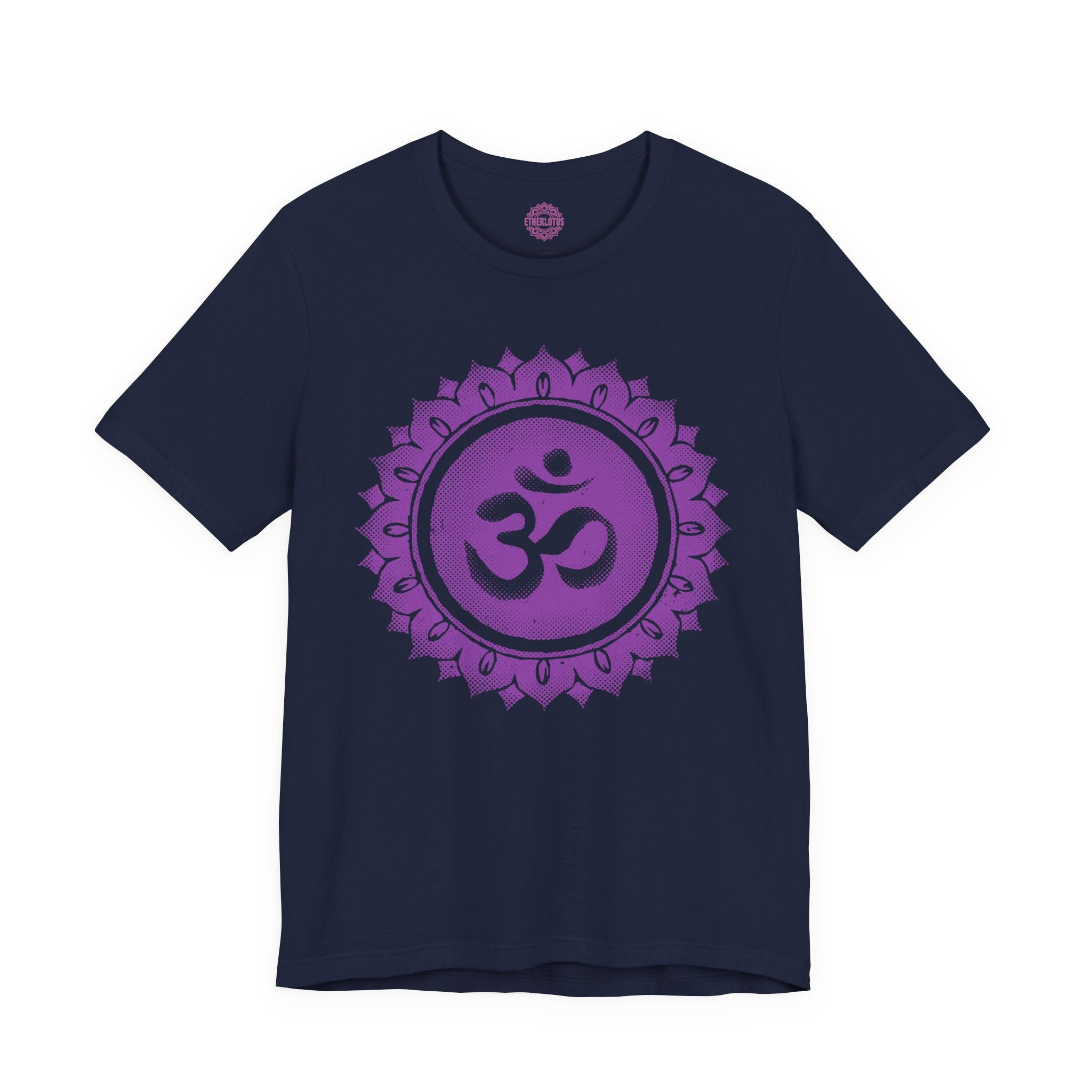Om Sahasrara Crown Chakra Symbol Sacred Geometry Premium Unisex T-Shirt