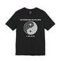 The Storm and The Stillness Yin Yang Sacred Geometry Premium Unisex T-Shirt