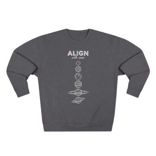 Align With Ease Planetary Alignment Premium Unisex Sweatshirt