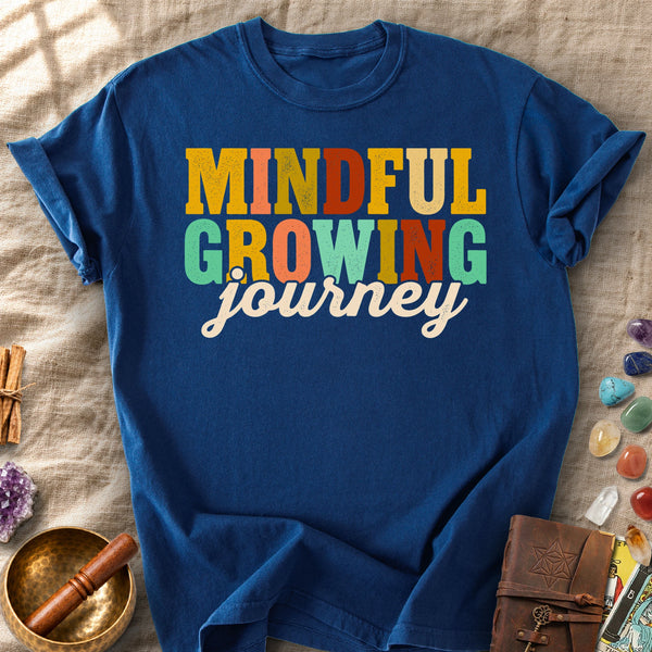 Mindful Growing Journey Retro Comfort Colors® Unisex T-Shirt