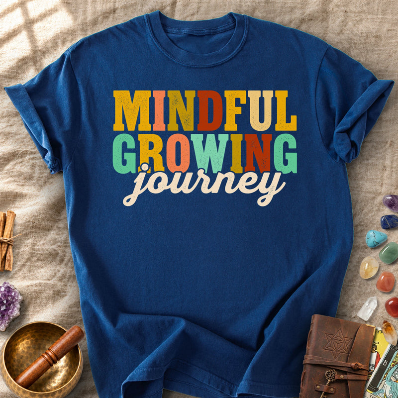 Mindful Growing Journey Retro Comfort Colors® Unisex T-Shirt