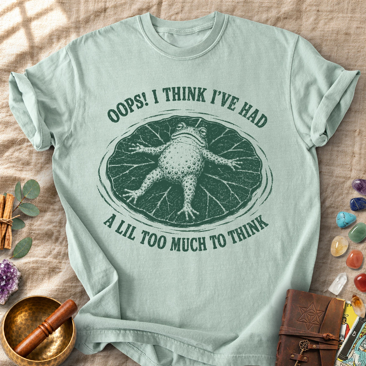 A Lil Too Much To Think Comfort Colors® Unisex T-Shirt